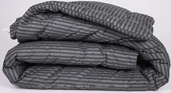Фото MirSon антиаллергенное 142 Color Fun Line 17-0611 Stripe Black EcoSilk летнее 200x220