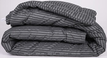 Фото MirSon антиаллергенное 151 Color Fun Line 17-0611 Stripe Black Tencel летнее 172x205