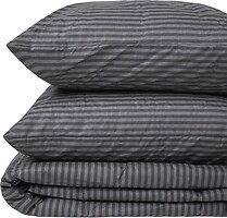 Фото MirSon комплект 2907 Color Fun Line 17-0611 Stripe Black Eco-Soft летний 2x 143x210 (2200010955644)