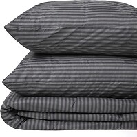 Фото MirSon комплект 2919 Color Fun Line 17-0611 Stripe Black Modal летний 2x 143x210 (2200010958423)