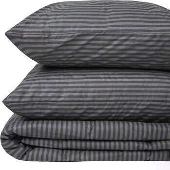 Фото MirSon комплект 2919 Color Fun Line 17-0611 Stripe Black Modal летний 2x 143x210 (2200010958423)