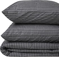 Фото MirSon комплект 2937 Color Fun Line 17-0611 Stripe Black Шерсть летний 2x 143x210 (2200010962918)