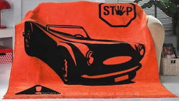 Фото Lotus Retro Car 150x200 оранжево-черный