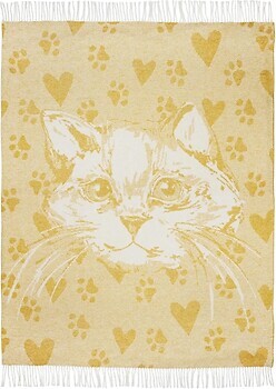 Фото Love You Хлопковый Кот 140x200 горчичный