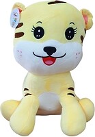 Фото Koloco Плед-игрушка Средний тигр 110x150 желтый
