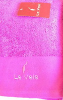 Фото Le Vele полотенце махровое 70x140 малиновое