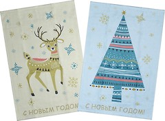 Фото Hobby набор полотенец New Year V2 40x60 2 шт