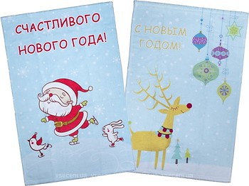 Фото Hobby набор полотенец New Year V10 40x60 2 шт