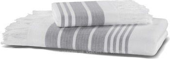 Фото Hamam Marine White/Dark gray 50x100