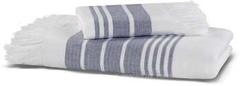 Фото Hamam Marine White/Steel blue 50x100