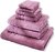 Фото Bonprix набор полотенец Делюкс розовато-лиловый 7 шт