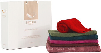 Фото MirSon набор полотенец 5088 Elite SoftNess darkness 70x140 6 шт