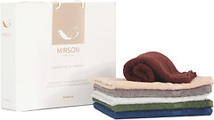 Фото MirSon набор полотенец 5089 Elite SoftNess nature 70x140 6 шт