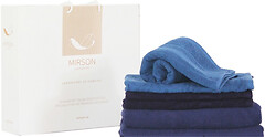 Фото MirSon набор полотенец 5098 Elite SoftNess graceful 70x140 6 шт
