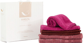 Фото MirSon набор полотенец 5100 Elite SoftNess fancy 70x140 6 шт