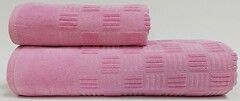 Фото Class набор полотенец Demore pink 50x90, 90x150