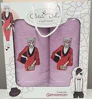 Фото Zeron набор полотенец Woman Towel 50x90, 70x140 сиреневый (18020)