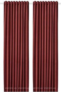 Фото IKEA Sanela (Санела) 140x300 красно-коричневая (404.795.65)