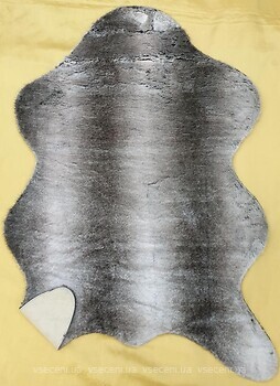 Фото Zeron меховый коврик V-20 0.7x1.2 серый (18117)