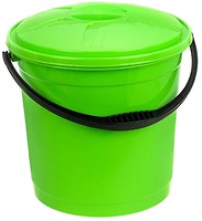 Фото R-Plastic с крышкой 10 л салатовое