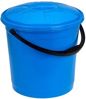 Фото R-Plastic с крышкой 10 л синее