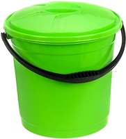Фото R-Plastic с крышкой 12 л салатовое
