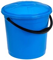 Фото R-Plastic с крышкой 12 л синее