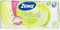 Фото Zewa Туалетная бумага Deluxe Camomile Comfort 3-слойная 8 шт