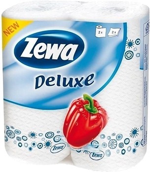 Фото Zewa Бумажные полотенца Deluxe 2-слойные 2 шт