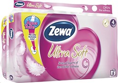 Фото Zewa Туалетная бумага Exclusive Ultra Soft 4-слойная 8 шт