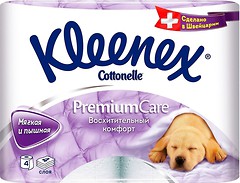 Фото Kleenex Туалетная бумага Premium Care Восхитительный комфорт 4-слойная 4 шт