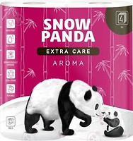 Фото Сніжна панда Туалетная бумага Extra Care Aroma 4-слойная 4 шт