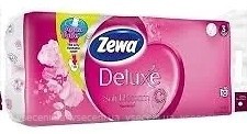 Фото Zewa Туалетная бумага Deluxe Soft Blossom 3-слойная 10 шт