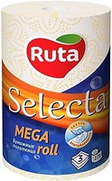 Фото Ruta Бумажные полотенца Selecta Mega roll 3-слойные 1 шт