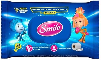Фото Smile Влажная туалетная бумага детская Фиксики 44 шт