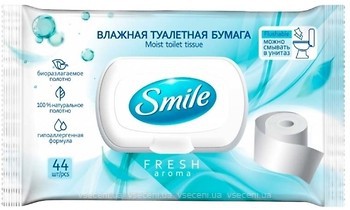 Фото Smile Влажная туалетная бумага Fresh 44 шт