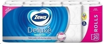 Фото Zewa Туалетная бумага Deluxe Delicate Care 3-слойная 20 шт