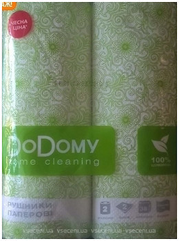 Фото DoDomy Бумажные полотенца 2-слойные 2 шт