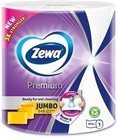 Фото Zewa Бумажные полотенца Premium Jumbo 3-слойные 1 шт