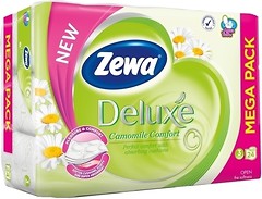 Фото Zewa Туалетная бумага Deluxe Camomile Comfort 3-слойная 24 шт