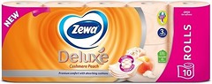 Фото Zewa Туалетная бумага Deluxe Cashmere Peach 3-слойная 10 шт