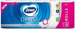 Фото Zewa Туалетная бумага Deluxe Delicate Care 3-слойная 10 шт