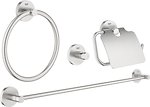 Фото Grohe набор для ванной 4 в 1 Essentials (40776DC1)