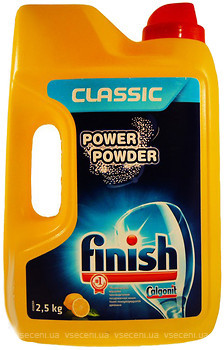 Фото Finish Порошок для посудомийних машин Power Powder Classic Лимон 2.5 кг
