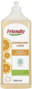 Фото Friendly Organic Средство для мытья посуды Апельсиновое масло 1 л
