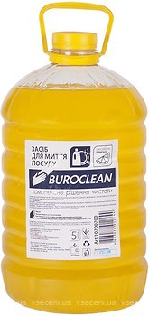 Фото BuroClean Средство для мытья посуды Eco Лимон 5 л