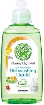 Фото Happy Elephant Жидкое средство для мытья посуды Грейфрут 300 мл