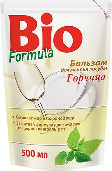 Фото Bio Formula Бальзам для мытья посуды Горчица (запаска) 500 мл