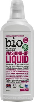 Фото Bio-D Средство для мытья посуды Washing Up Liquid Grapefruit 750 мл