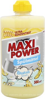 Фото Maxi Power Средство для мытья посуды Банан 500 мл